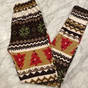 Christmas leggings